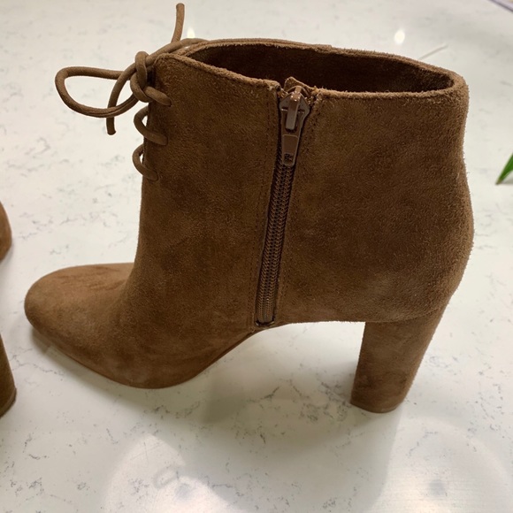 ANN TAYLOR Suede Booties - Picture 3 of 4